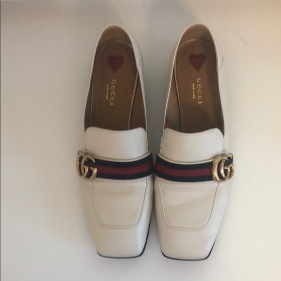 Gucci Shoes - Gucci White Loafer 2018. Size 39.5.